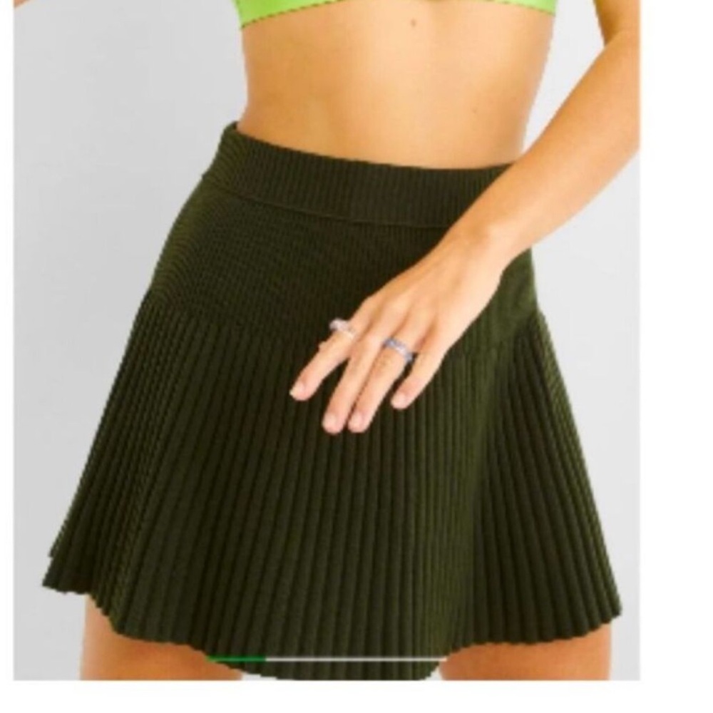 Aerie take charge ribbed stretchy sweater skirt size small